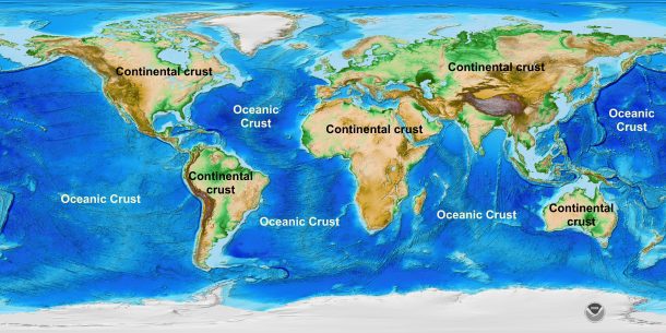 The Earth's Crust - a simple way to view it. - GEOetc